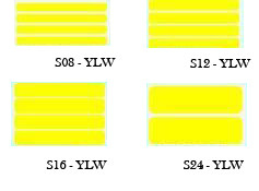 Smt single splice tape 8mm/12mm/16mm/24mm color yellow