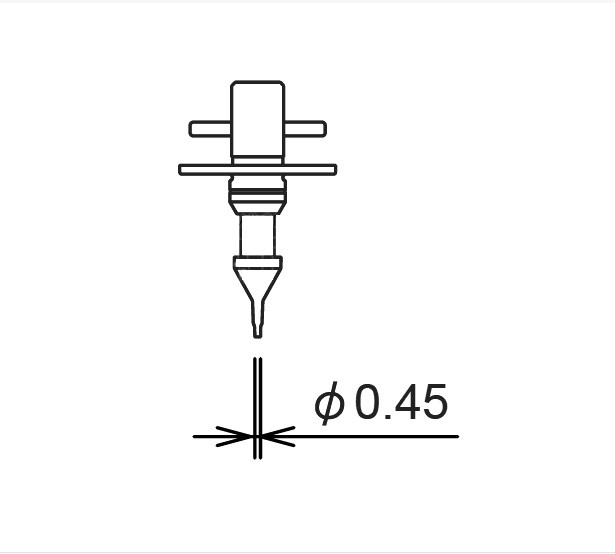 Smt Fuji NXT H08 H12 nozzles 0.45 nozzle used in pick and place machine