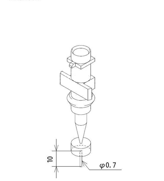 Smt Fuji IP3 nozzles 1.3 nozzle AQNA - 3130/39 used in pick and place machine