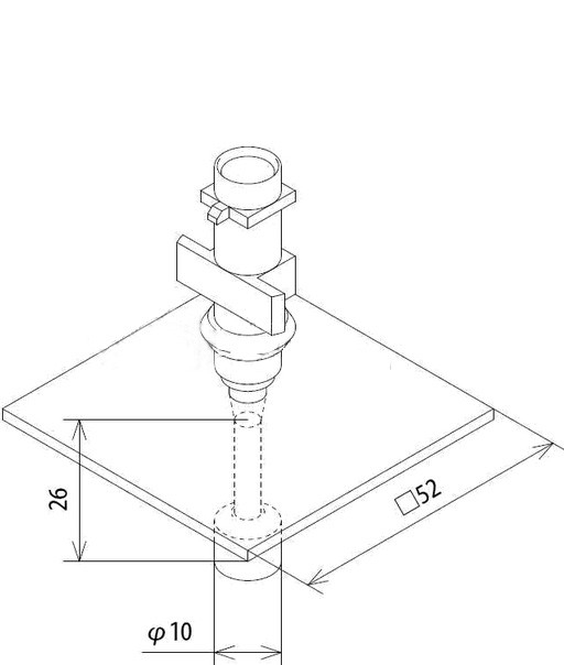 Smt Fuji IP3 nozzles 10.0 fixed nozzle AQNA - 3310/14 used in pick and place machine